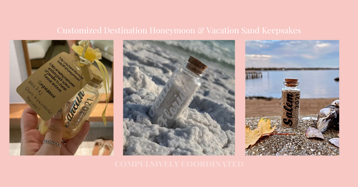 Customer Pictures of Customized Destination Honeymoon and Vacation Sand Keepsakes