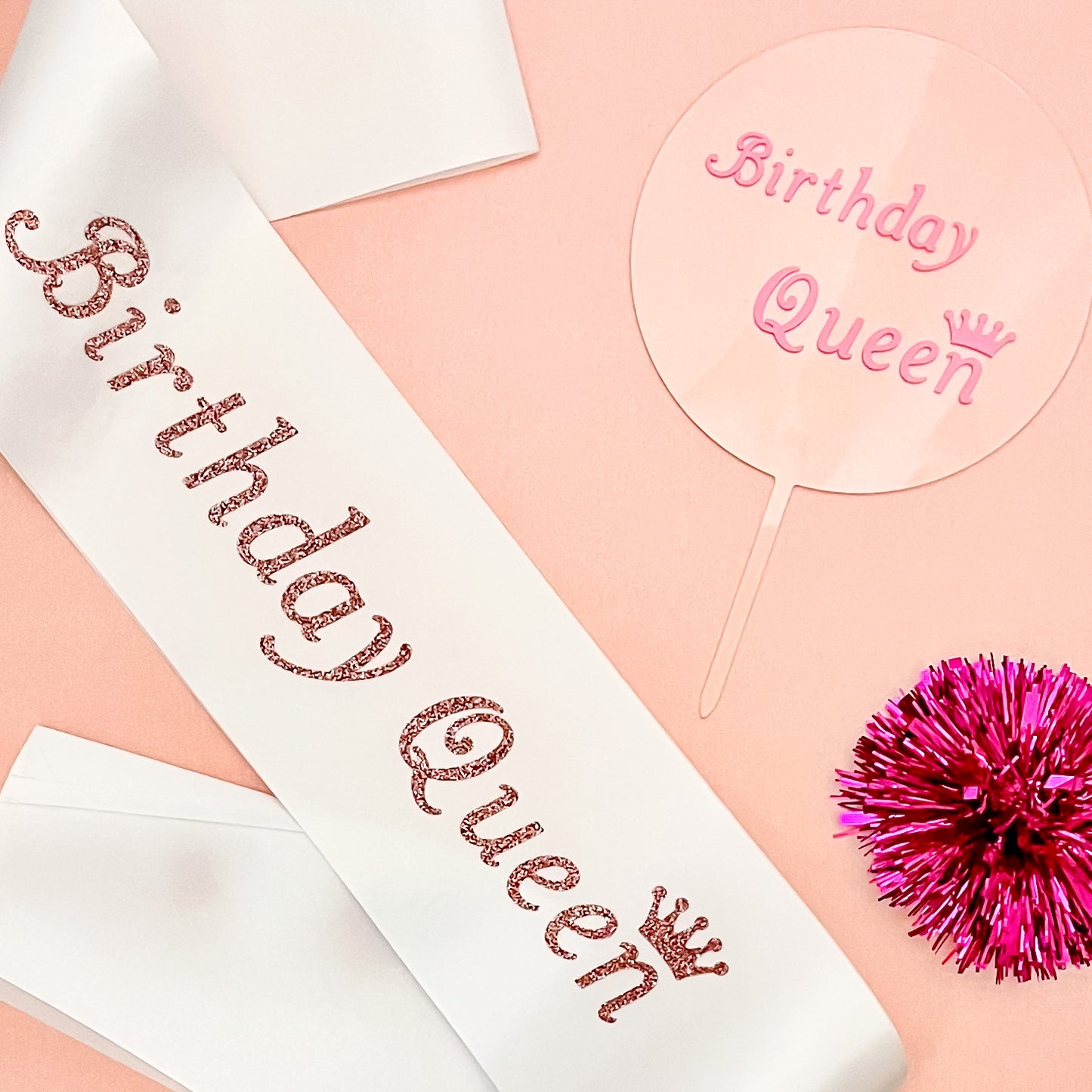 Birthday Queen Cake Topper