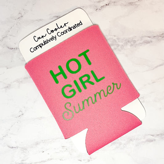Hot Girl Summer Can Cooler