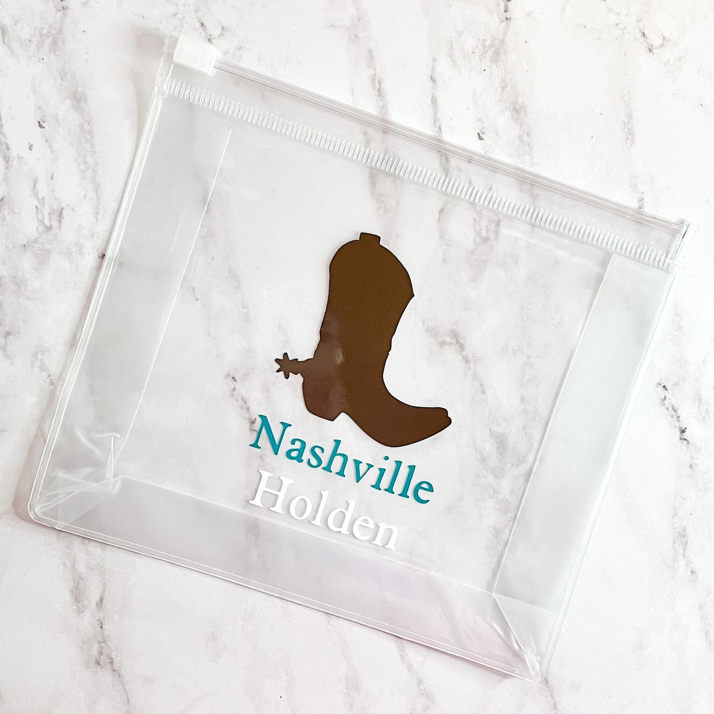 Personalized Nashville Travel Pouch