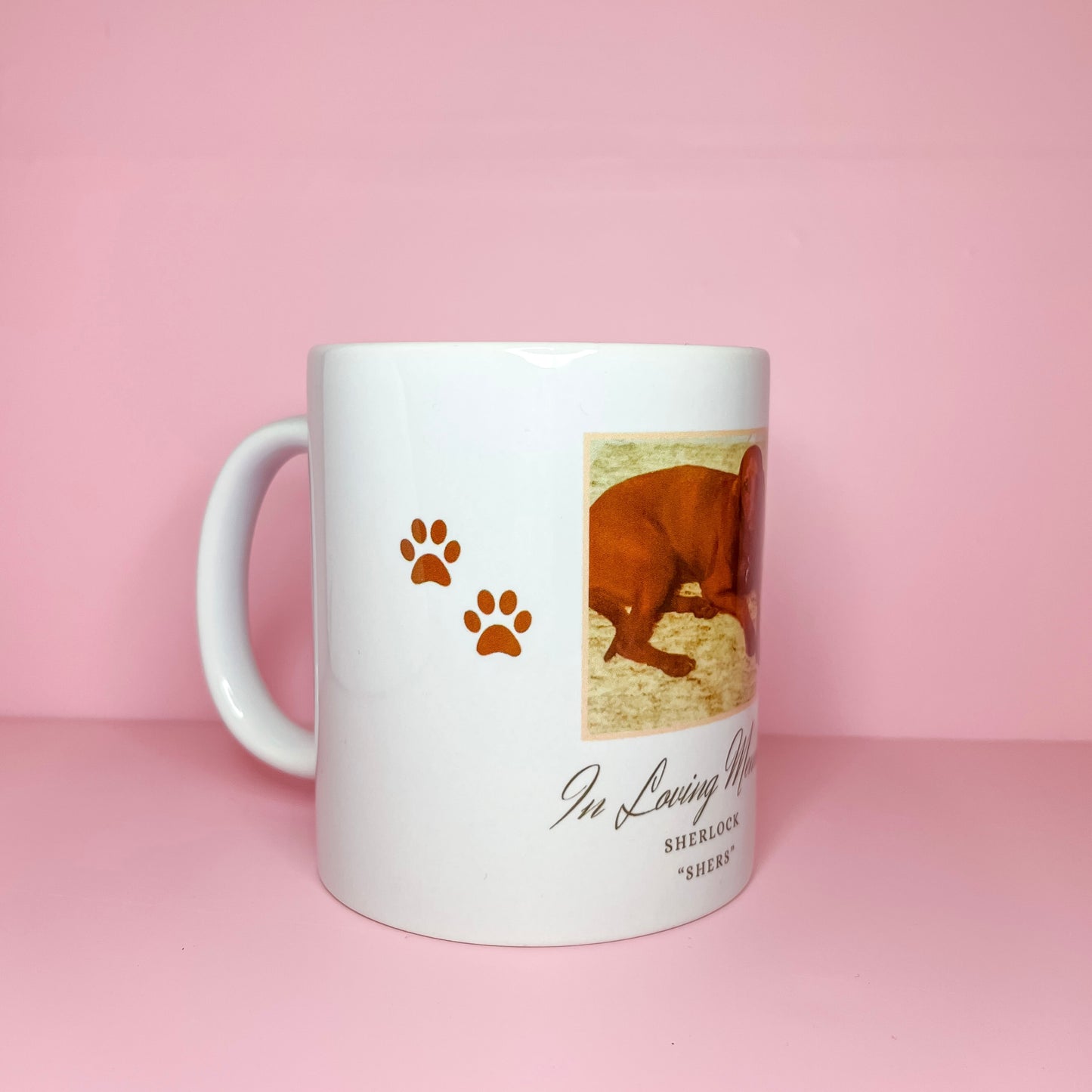 Customized Pet Remembrance Ceramic Mug