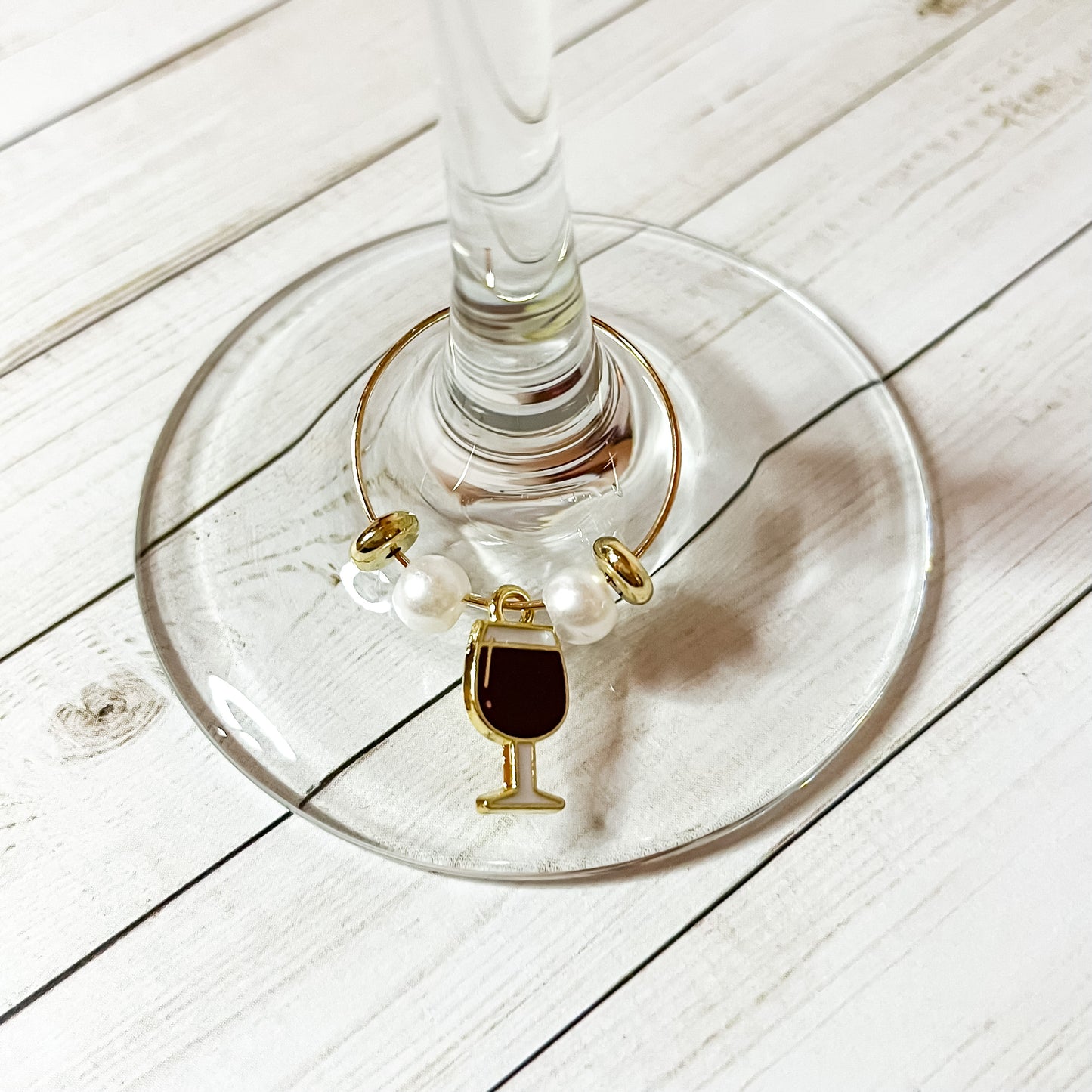Merlot Pendant Wine Glass Charm